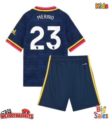 Arsenal Mikel Merino #23 Replica Away Stadium Kit for Kids 2026-27 Short Sleeve (+ pants)